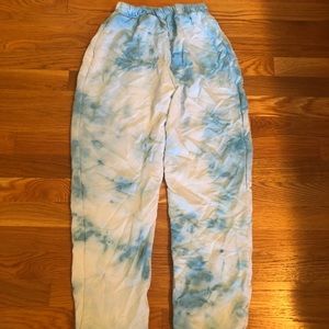 Tie dye joggers